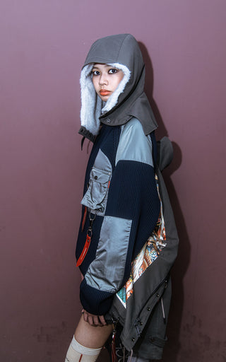 【受注予約】【COLLECTION LINE】2026-27 AW : sXe Origin Command Sweater Regular : Navy