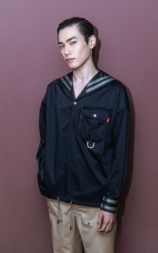 【受注予約】【COLLECTION LINE】2026-27 AW : sXe Origin Sailor Shirt Regular : Navy