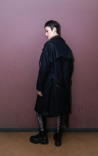 【受注予約】【COLLECTION LINE】2026-27 AW : sXe Origin Trench Coat : Navy