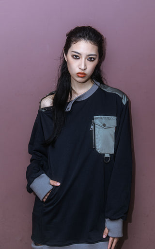 【受注予約】【COLLECTION LINE】2026-27 AW : sXe Origin Sweat Shirt Long : Navy