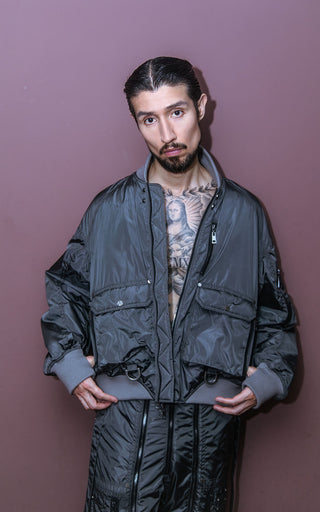【受注予約】【COLLECTION LINE】2026-27 AW : sXe Origin MA-1 : Gray