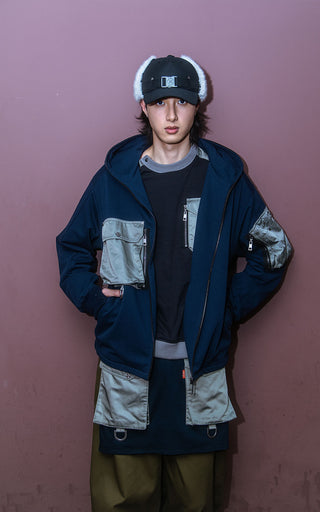 【受注予約】【COLLECTION LINE】2026-27 AW : sXe Origin Combat Cap : Navy
