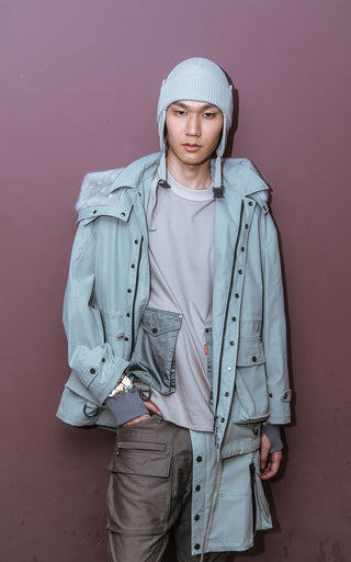 【受注予約】【COLLECTION LINE】2026-27 AW : sXe Origin Field Coat : Light Green