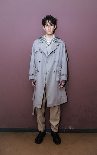 【受注予約】【COLLECTION LINE】2026-27 AW : sXe Origin Trench Coat : Beige