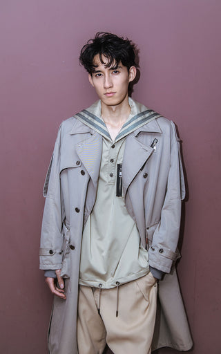 【受注予約】【COLLECTION LINE】2026-27 AW : sXe Origin Sailor Shirt Regular : Beige