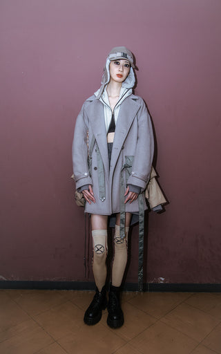 【受注予約】【COLLECTION LINE】2026-27 AW : sXe Origin Pea Coat : Beige