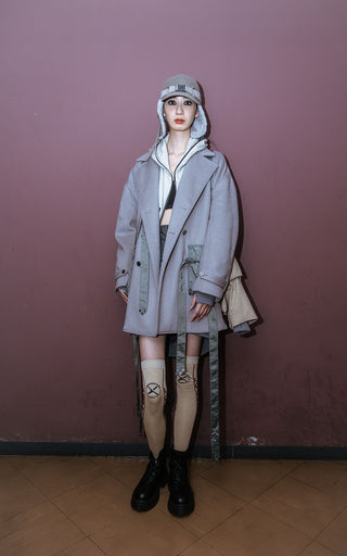 【受注予約】【COLLECTION LINE】2026-27 AW : sXe Origin Socks Knee-high : Beige