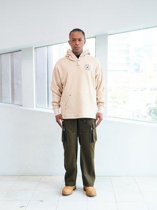 【CORE LINE】Hoodie:Sand Beige