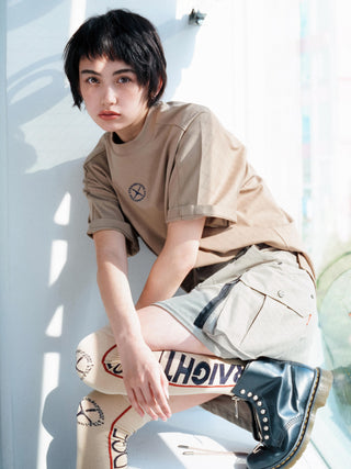 【CORE LINE】T-shirt:Sand Beige