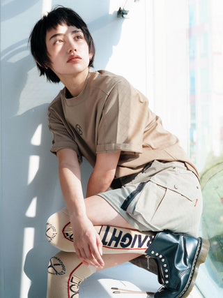 【CORE LINE】T-shirt:Sand Beige