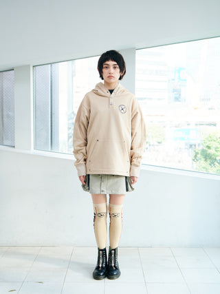 【CORE LINE】Hoodie:Sand Beige