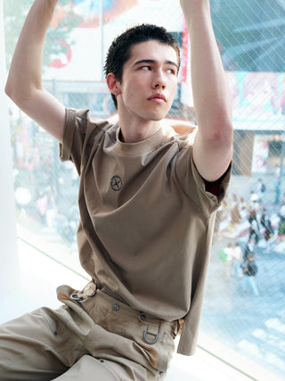 【CORE LINE】T-shirt:Sand Beige