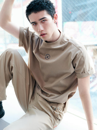 【CORE LINE】T-shirt:Sand Beige