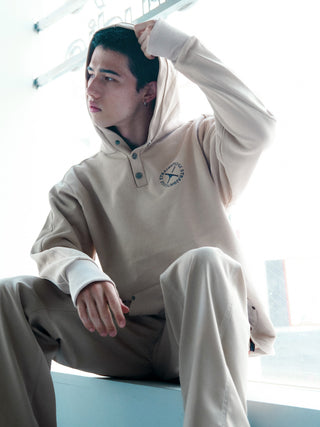 【CORE LINE】Hoodie:Sand Beige
