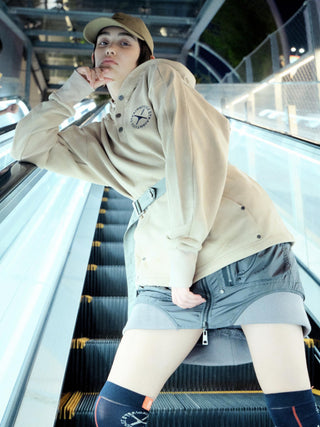 【CORE LINE】Hoodie:Sand Beige