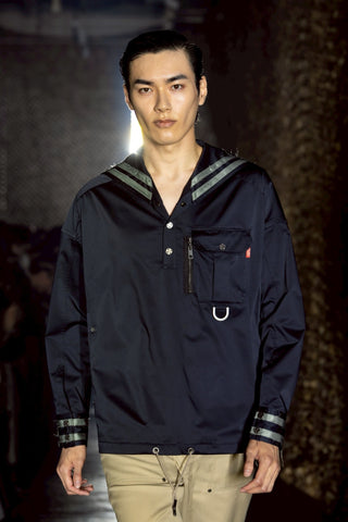 【受注予約】【COLLECTION LINE】2026-27 AW : sXe Origin Sailor Shirt Regular : Navy
