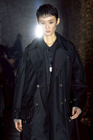 【受注予約】【COLLECTION LINE】2026-27 AW : sXe Origin Trench Coat : Navy