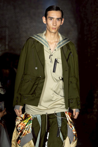 【受注予約】【COLLECTION LINE】2026-27 AW : sXe Origin Sailor Shirt Long : Beige