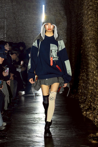【受注予約】【COLLECTION LINE】2026-27 AW : sXe Origin Command Sweater Regular : Navy