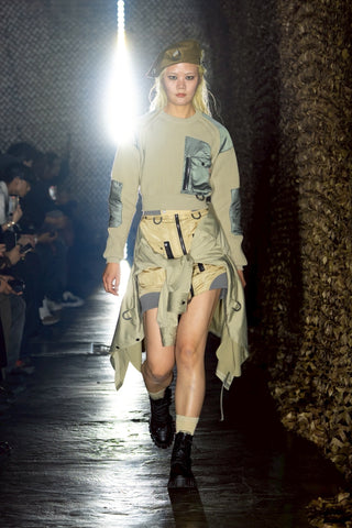 【受注予約】【COLLECTION LINE】2026-27 AW : sXe Origin Aviator Skirt : Beige