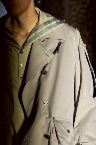 【受注予約】【COLLECTION LINE】2026-27 AW : sXe Origin Trench Coat : Beige