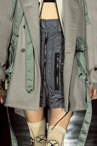 【受注予約】【COLLECTION LINE】2026-27 AW : sXe Origin Aviator Skirt : Gray