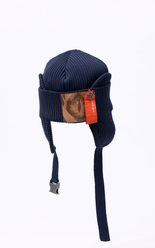 【受注予約】【COLLECTION LINE】2026-27 AW :sXe Origin Combat Knit Cap : Navy