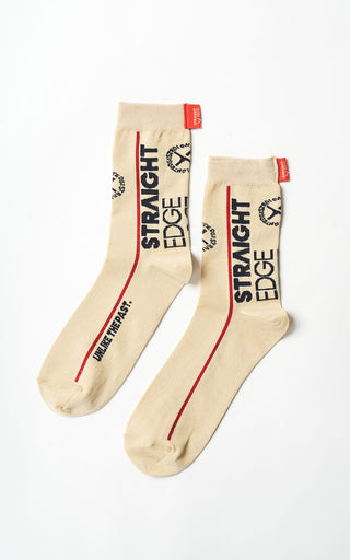 【受注予約】【COLLECTION LINE】2026-27 AW : sXe Origin Socks Regular : Beige