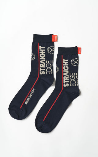 【受注予約】【COLLECTION LINE】2026-27 AW : sXe Origin Socks Regular : Navy