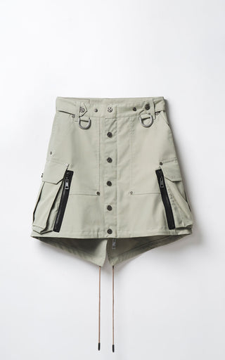 【受注予約】【COLLECTION LINE】2026-27 AW : sXe Origin Field Skirt : Light Green