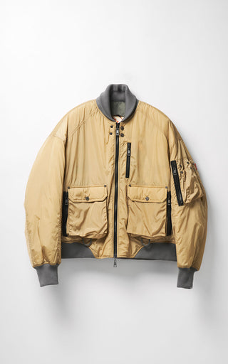 【受注予約】【COLLECTION LINE】2026-27 AW : sXe Origin MA-1 : Beige