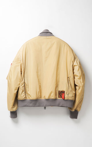 【受注予約】【COLLECTION LINE】2026-27 AW : sXe Origin MA-1 : Beige