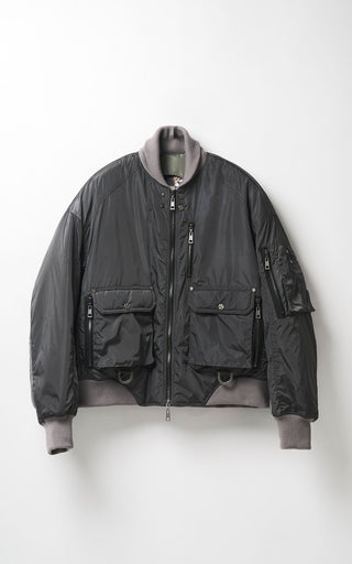 【受注予約】【COLLECTION LINE】2026-27 AW : sXe Origin MA-1 : Gray