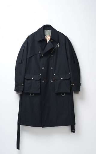 【受注予約】【COLLECTION LINE】2026-27 AW : sXe Origin Trench Coat : Navy