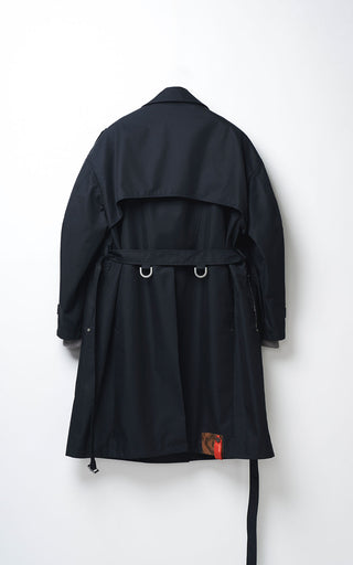 【受注予約】【COLLECTION LINE】2026-27 AW : sXe Origin Trench Coat : Navy