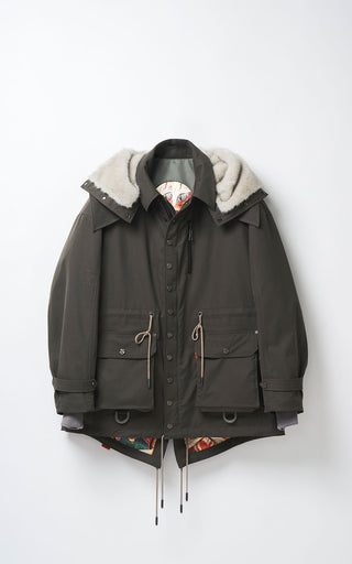 【受注予約】【COLLECTION LINE】2026-27 AW : sXe Origin Field Coat : Khaki