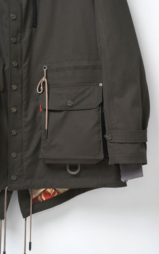 【受注予約】【COLLECTION LINE】2026-27 AW : sXe Origin Field Coat : Khaki