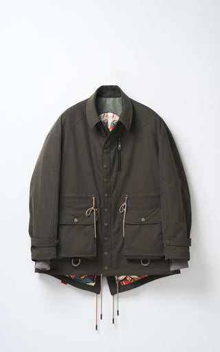 【受注予約】【COLLECTION LINE】2026-27 AW : sXe Origin Field Coat : Khaki