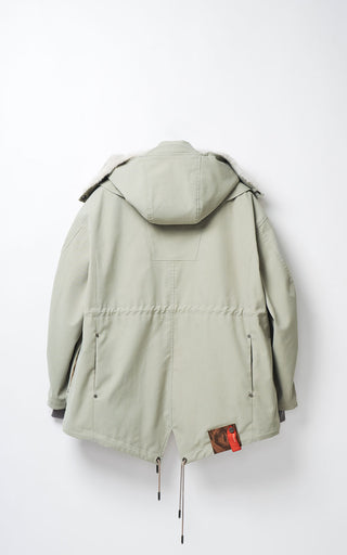 【受注予約】【COLLECTION LINE】2026-27 AW : sXe Origin Field Coat : Light Green