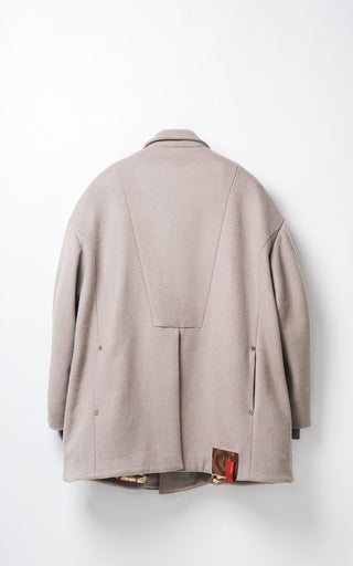 【受注予約】【COLLECTION LINE】2026-27 AW : sXe Origin Pea Coat : Beige