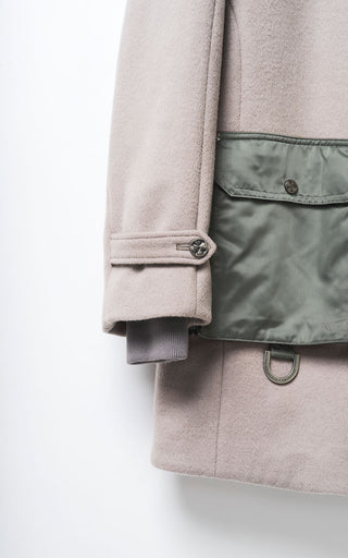 【受注予約】【COLLECTION LINE】2026-27 AW : sXe Origin Pea Coat : Beige