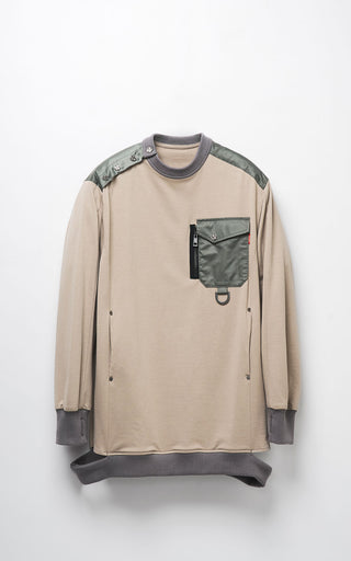【受注予約】【COLLECTION LINE】2026-27 AW : sXe Origin Sweat Shirt Long : Beige