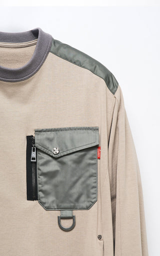 【受注予約】【COLLECTION LINE】2026-27 AW : sXe Origin Sweat Shirt Long : Beige