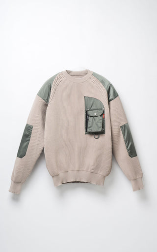 【受注予約】【COLLECTION LINE】2026-27 AW : sXe Origin Command Sweater Regular : Beige
