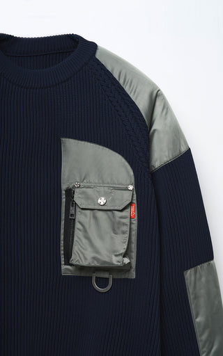 【受注予約】【COLLECTION LINE】2026-27 AW : sXe Origin Command Sweater Regular : Navy