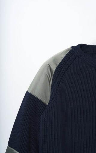 【受注予約】【COLLECTION LINE】2026-27 AW : sXe Origin Command Sweater Regular : Navy