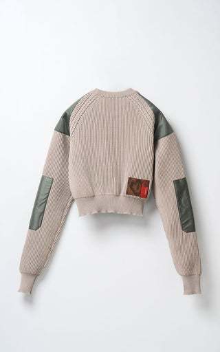 【受注予約】【COLLECTION LINE】2026-27 AW : sXe Origin Command Sweater Short : Beige