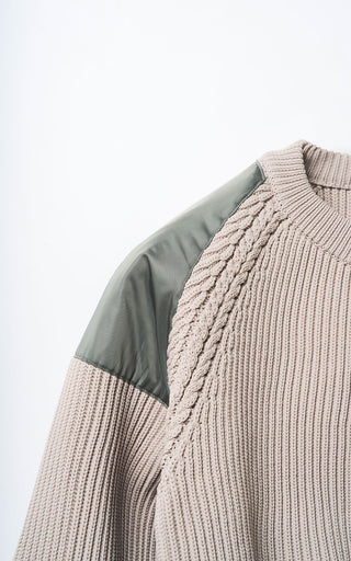 【受注予約】【COLLECTION LINE】2026-27 AW : sXe Origin Command Sweater Short : Beige