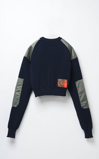 【受注予約】【COLLECTION LINE】2026-27 AW : sXe Origin Command Sweater Short : Navy