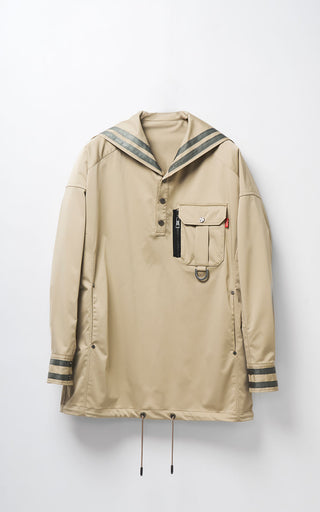 【受注予約】【COLLECTION LINE】2026-27 AW : sXe Origin Sailor Shirt Long : Beige